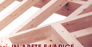 Produzione travi lamellari in ABETE e LARICE